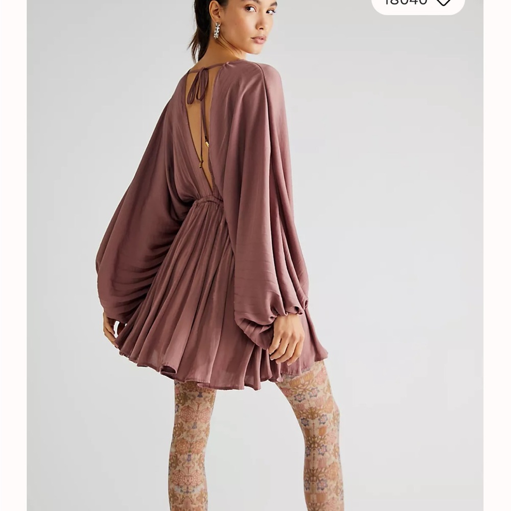 Free People Mauve Mini Dress